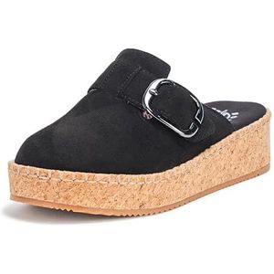 Skechers Dames Rosey Rise-On Parade Klomp, Zwart, 37 EU