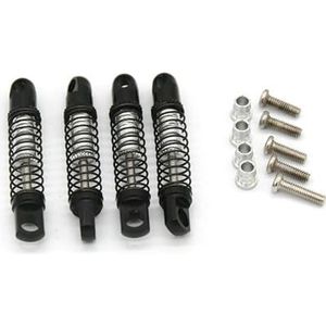 For Xiaomi 1/16 Jimny model afstandsbediening auto metalen upgrade accessoires schokdemper(Svart)