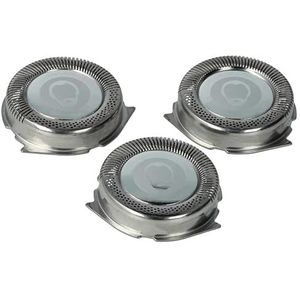 vhbw - Scheermesjes - Compatibel met Philips HQ6605 HQ6613 HQ6423 HQ6445 HQ6640 HQ6616 - 3 Stuks