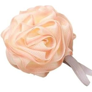 1 stuks Rose Badbal Spons Reinigingsborstel Douche Bad Bubble Body Cleaner Exfoliërende Scrubbers Badbal Badkamerbenodigdheden (Color : 04)