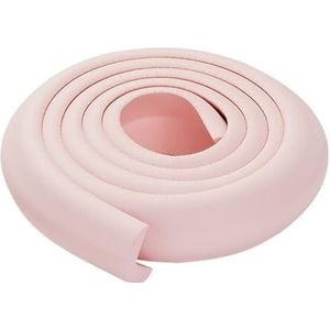 Randbeschermer 2 meter veiligheid hoekbeschermer kinderbescherming meubels hoeken hoekbescherming kinderveiligheid tafel hoekbeschermer tape (kleur: roze 23 cm)