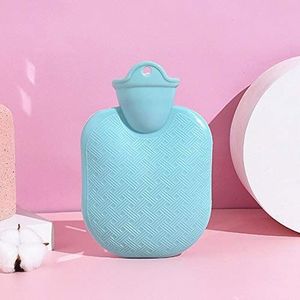 OIFAODAO, Warmwaterflessen 1Pc Warmwaterkruik 500Ml Rubber Hoge dichtheid Winter Handwarmer Draagbare dikke warmwaterkruik Meisjeszak Heetwaterzakken Heetwaterzak,Warmwaterkruik(A)