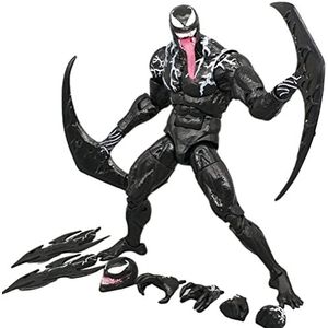 NAHEY Venom figuur, 7 inch, Marvel Hasbro Legends-serie, Venom verzamelfiguur, speelgoed, actiefilm, pvc-figuur, gewrichten, beweegbare pop, speelgoed
