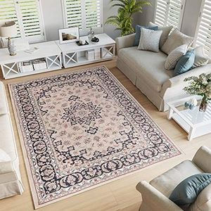 Tapiso - Colorado - Vloerkleed - Beige Antraciet - 200 x 300 cm