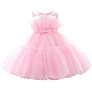 Lito Angels Bruidsmeisjesjurk, ceremonie, bruiloft, voor baby's, kinderen, meisjes, zwart/lichtgroen/geel/roze/wit, Roze, 2-3 Jaren