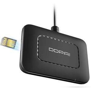 DDPAI 4G LTE Module Inclusief SIM-Kaart voor Z50 Pro / Z60 / Z60 Pro Dashcams – Realtime Toegang op Afstand, Parkeerbewaking op Afstand, GPS Tracking, Geofencing, Directe Meldingen, Cloud Opslag