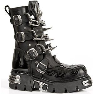 New Rock M 727 S1, unisex laarzen voor volwassenen, zwart (noir), 42 EU