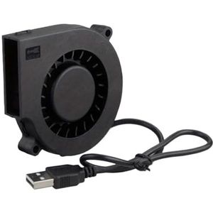Draagbare Stofblaze. 2 Stuks Ventilator 5V USB Turbokoelventilator Met Hoog Luchtvolume DC Centrifugaalventilator For Radiator .Elektrische Luchtblazer(5)