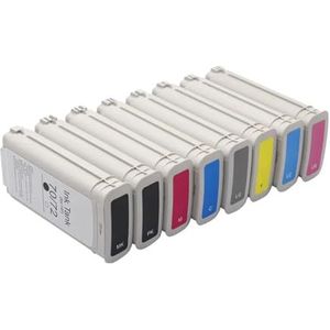 Compatibel met H-*0P 70 compatibele inktcartridge met volledig pigment for D-signjet Z2100 Z3100 Z3200 Z5200 Z5400 inkt(70 LG-Pigment)