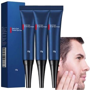 Awaken Peptide oogcrème voor mannen: verstevigende en decongestivende ooggel tegen donkere kringen, wallen wallen en zwellingen, rimpels en fijne lijntjes, anti-aging oogverstrakker, lifting-crème (3