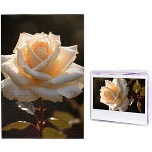 Puzzel met 1000 stukjes - Glow in the Dark Picture Puzzels voor Volwassenen Uitdagende Puzzel Gepersonaliseerde Houten Puzzel Foto Puzzel Geschenken 74,9 cm X 50 cm