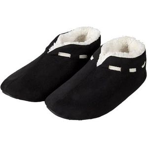 Apollo Spaanse Dames Sloffen | Zwart | Maat 41/42 EU | Comfortabele Pentoffels Dames voor Winters | Anti-Slip Pantoffels Dames Voor Binnen Buiten