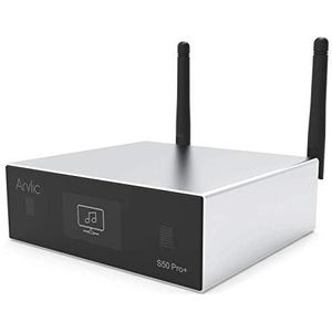 Arylic S50 Pro+ | WiFi & Bluetooth audio-ontvanger | multiroom synchronisatie | Airplay DLNA | 24bit 192 kHz samplerate | WLAN/LAN-verbinding | luidspreker muziek streamen