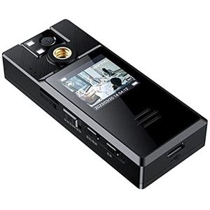 Actiecamera A52 Full HD 1080P High Definition Video-opnamecamera's Bewegingsdetectie Camcorder Sport DV met 360° draaibare achterclip(With 64GB TF Card)