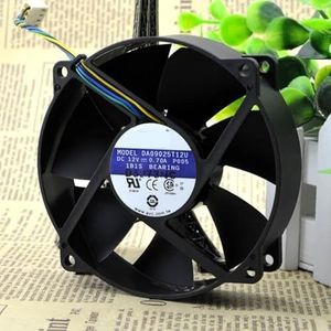 CPU-ventilator voor AVC DA09025T12U 12V 0.7A 9025 9CM CPU-behuizing Wind PWM 4-pins ventilator 90 * 90 * 25MM