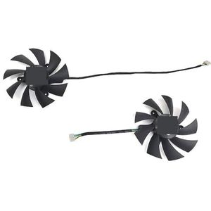 GA92S2U RTX 2070 AMP GPU-ventilator, voor ZOTAC voor GeForce 2060 SUPER Twin, 2080 grafische kaartkoelventilator(1SET)
