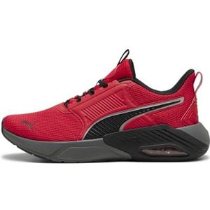 PUMA Heren X-Cell Nova Sneaker, voor All Time Rood Zwart-Cool Donkergrijs, 10.5 UK, For All Time Red PUMA Black Cool Donkergrijs, 45 EU