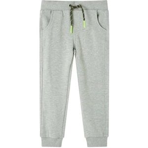 Kinderjoggingbroek 92 lichtkaki