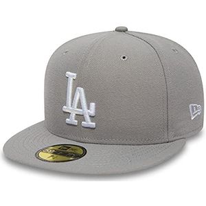 New Era Los Angeles Dodgers Cap Mlb Basic Grey/White - 7-56cm
