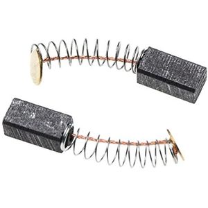 vhbw 2 x koolborstel motorkool slijpkool 12 x 6 x 5 mm vervanging voor Hitachi 999-054 voor elektrisch gereedschap