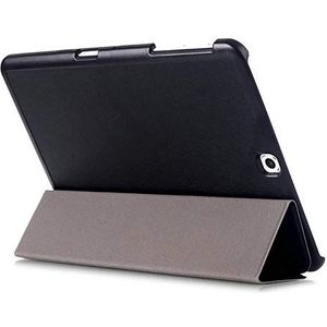 Kepuch Custer Hoesje voor Samsung Galaxy Tab S2 9.7 T810 T813 T815C T819C, Ultradun PU-leer Case voor Samsung Galaxy Tab S2 9.7 T810 T813 T815C T819C - Zwart