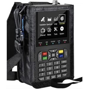 Digitale satellietzoeker V8 Finder 2 meter DVB-S2/S2X H.265 satellietmeter Satellietzoeker voor het aanpassen van de satelliet-tv-schotel