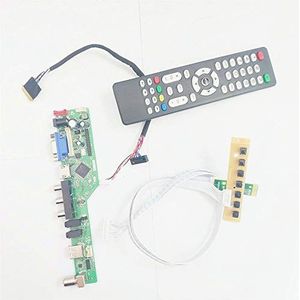 Voor LTN140AT07-B01/D01/H01 14 inch VGA+HDMI+USB+RF notebook PC LVDS 40Pin WLED T.V53 scherm controller drive board 1366 * 768 DIY kit (LTN140AT07-B01)