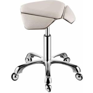 Kruk Met Wielen, Verstelbare Zadelsalonkruk Met Gaslift, Stoel For Manicure, Tatoeage, Spa, Schoonheidstherapie, Bar(D)