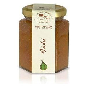 Apicoltura Cazzola - 100% EXTRA vijgenjam (pectinevrij) - pot van 200 g (verpakking van 2 x 200 g)