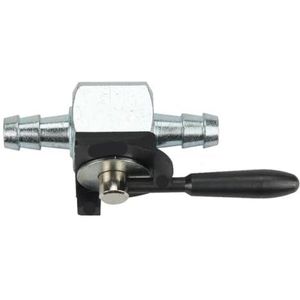 1/4"" Heavy Duty olie- en gasafsluitklep van staal, in-line afsluitklep, geschikt for ATV-kartmaaiers