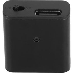 Draagbaar Opnameapparaat, HD-ruisonderdrukking Ingebouwde Tijdstempel Spraakgestuurde Bediening met één Toets Geluidsuitvoer HiFi Kleine Recorder voor Conferenties (32GB)