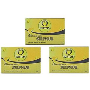 Toiletzeep met zwavel, 100g - pak van 3