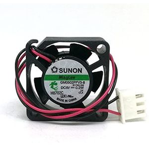 GM0502PFV3-8 DC5V 0.2W 25x25x10MM 2.5cm 2Lines Cooling fan