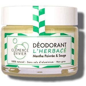 Clémence & Vivien Deodorant Herbacé 50 g