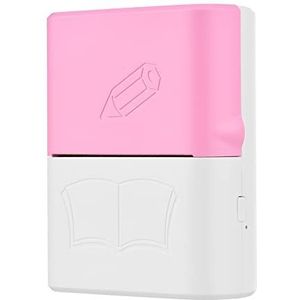 WMMNHY Mini Verkeerde Vraag Printer Draagbare Pocket Thermal Printer Photo Text Web Printer Inkless Printing(Pink)
