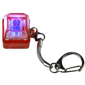 MHADBKH 1Pc Draagbare Toetsenbord Schakelaars Tester Testen Tool LED Licht Toetsenbord Schakelaars Sleutelhanger Speelgoed Voor 1-Key