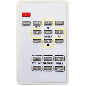 Leankle Afstandsbediening EX200REM voor Mitsubishi ES200U, EW230U-ST, EW270U, EW330U, EW331U-ST, EX200U, EX240U, EX241U, EX320U, EX320U-ST, EX321U, EX321U -ST