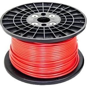 Luchtslang 1/2 inch x 250 ft All-Weather Red Heavy Duty Lichtgewicht PVC/Rubber Water Oliebestendig Hybride Compressor Onderdelen Om Aan Uw Behoeften Te Voldoen (Color : 0.5 in)