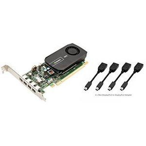 nVidia Quadro NVS 510 2 GB DDR3 grafische kaart HP 721795-001 700101-002 C2J98AT 4K-ondersteuning