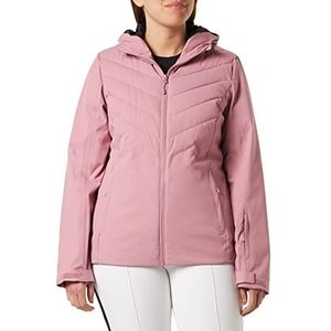 4F Vrouwen SKI Jacket KUDN003 Jeans, Dark Pink, L voor Vrouwen, Donker Roze, L
