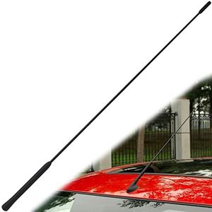 Antenne 550 mm dakantenne antennestaaf auto radio geschikt voor Ford Focus Mondeo antennevoet antennevoet adapter antenne staafantenne schroefdraad met rubberen afdichting
