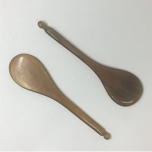 Gua Sha Natuurlijke Rundhoorn Krasplank Krabber Lift Spa Rimpel Massage Tool Traditionele Acupunctuur Stick 1Pcs