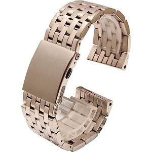 EDVENA Zilver Roestvrij Stalen Band Zwart 24mm 26mm 28mm 30mm Metalen Horlogeband Compatibel Met Diesel DZ4283 DZ7221 DZ7257 DZ7334 Horloge Band(30mm Silver)