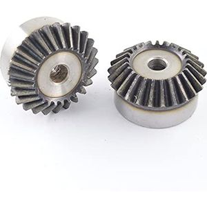 Mechanische conische tandwielen voor algemeen gebr Kegelwiel 90 graden hard tandoppervlak Mod 3 15-30T(3 mod 16T)