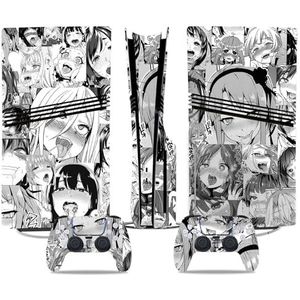 Voor PS5 PRO Skin Digital Edition Console En Controller Vinyl Cover Skins Wraps Krasbestendig, Compatibel Met Voor PS5 Digital Edition Pro 61313 Geen Schuimvorming Bubbelvrij