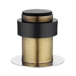 Rubberen deurstop deurstopper roestvrij staal wasmachine vloer deurstop veiligheid beschermend blok porte stopt huis deurstops binnenshuis (sticker 46 mm GB)