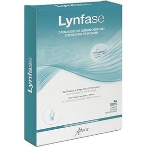 Aboca Lynfase Vloeibaar concentraat, 12 flessen voor enkele dosis, afwatering van lichaamsvloeistoffen en vasculaire welzijn, met paardenbloem, gouddang, orthosifon, boekweit en Russisch