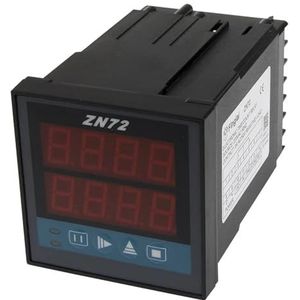 ZN72 Serie Digitale Tijdrelaisteller AC 220V AC/DC 24V 12V DC 5V Telrelais (Kleur: 380VAC)