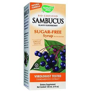 Nature'S Way Sambucus - Siroop - suiker vrij - 4 oz