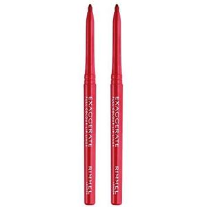 Rimmel Exaggerate Lipliner, Red Diva, 2 Stuk